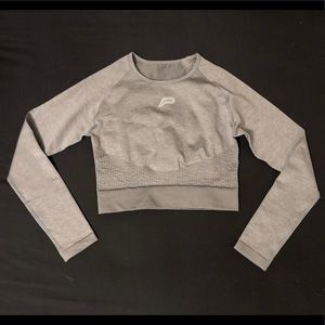 ADAPT Seamless Long Sleeve Crop Top